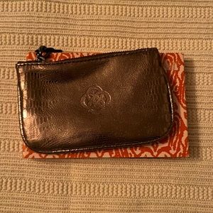 Stella & Dot Metallic Soho Key Pouch